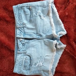 American Eagle Shortie Jean Shorts